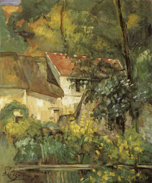 Paul Cezanne The House of Pere Lacroix in Auvers